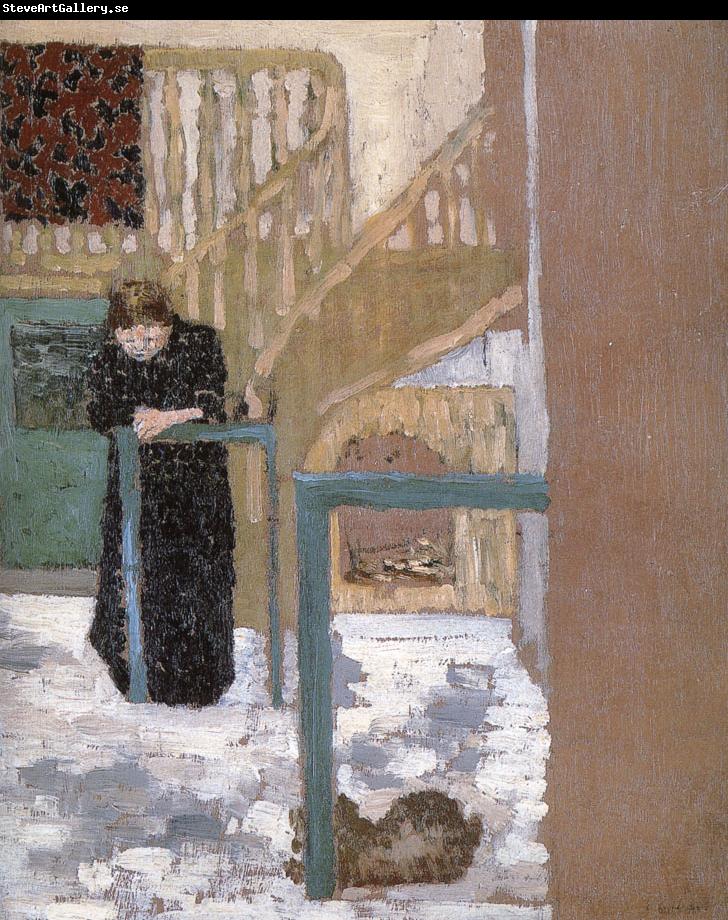 Edouard Vuillard Green columns